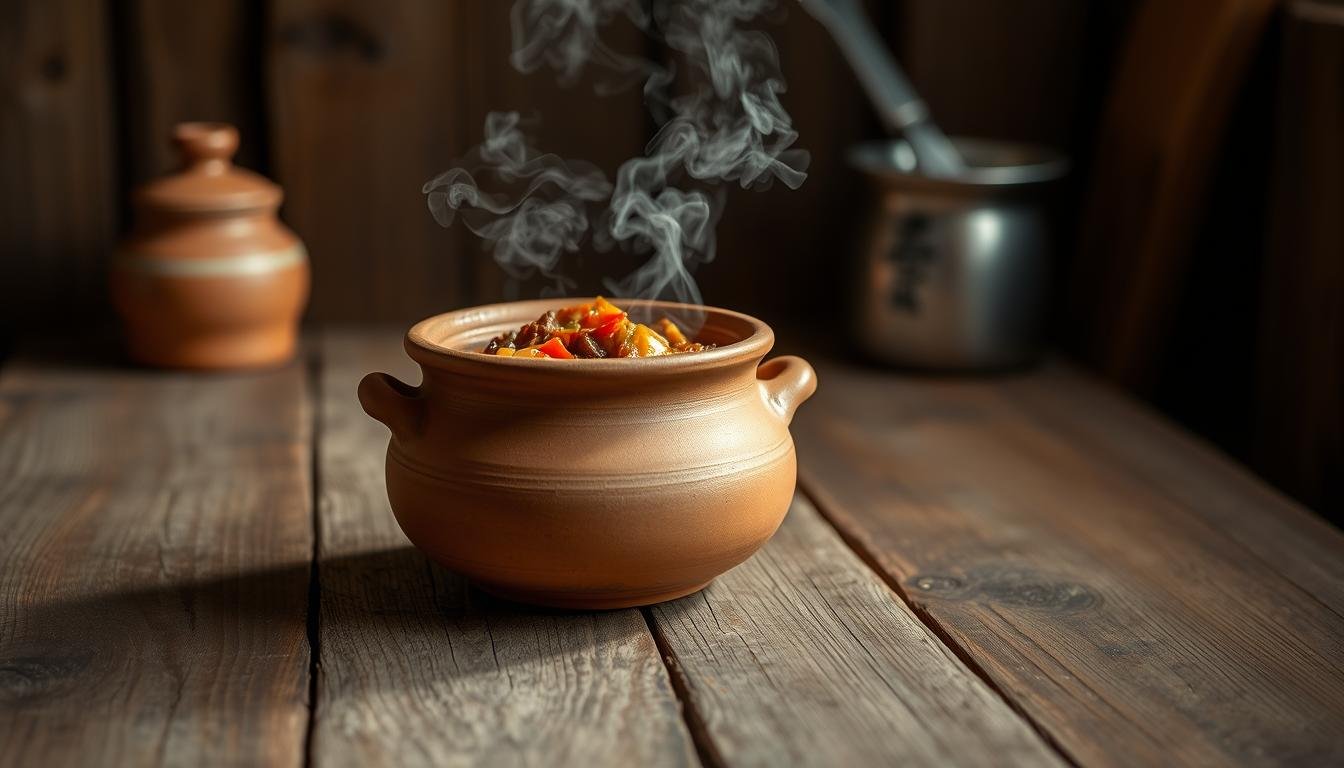 simple claypot design for cooking